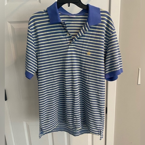 Brooks brothers blue and green polo size medium - Picture 1 of 12
